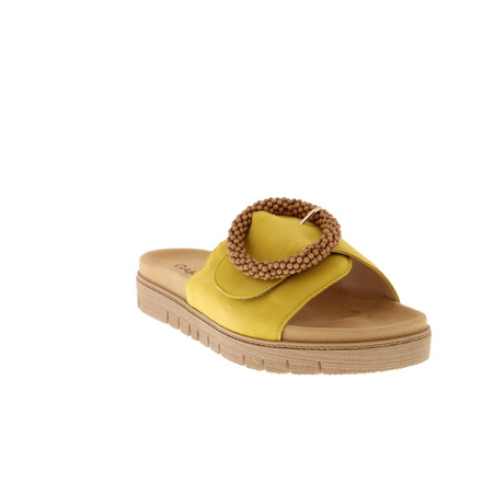 Gabor slippers geel