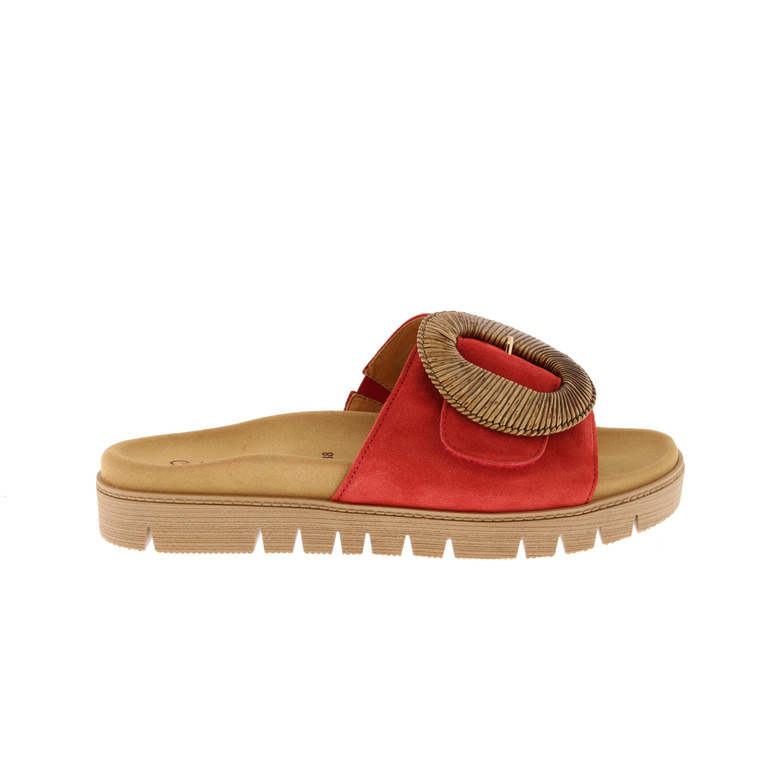 Gabor slippers rood 1