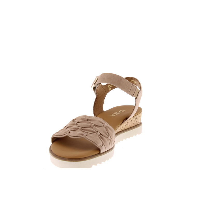 Gabor sandalen beige 3