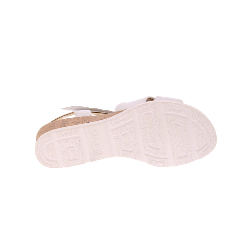 Gabor sandalen wit 5
