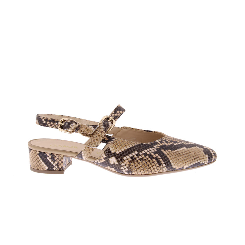 Gabor slingbacks multi color 1