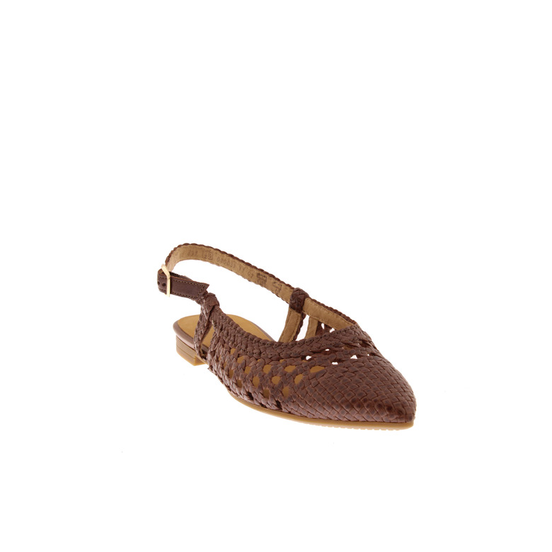 Gabor slingbacks bruin 2