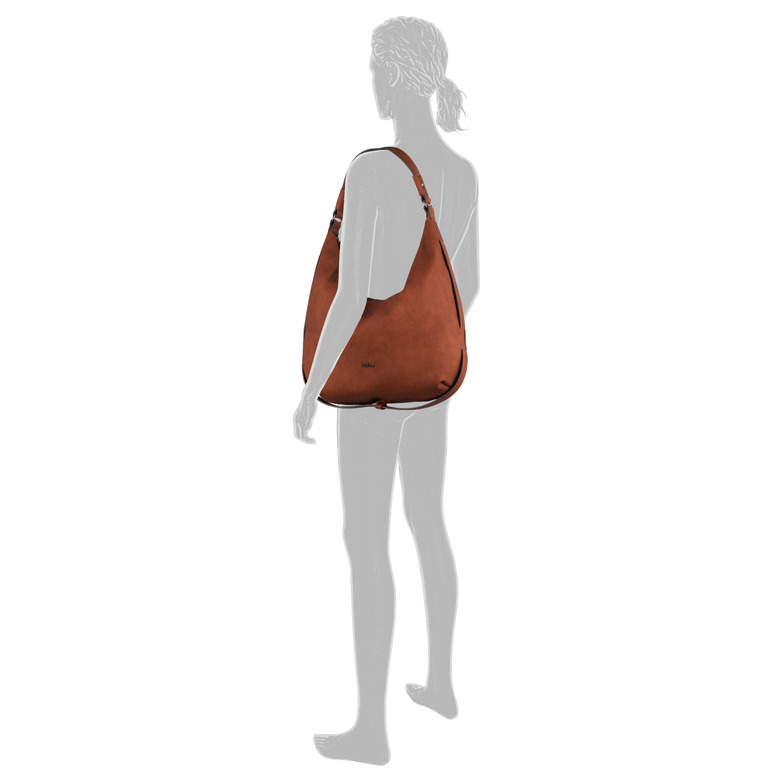Gabor sac porté épaule cognac 4