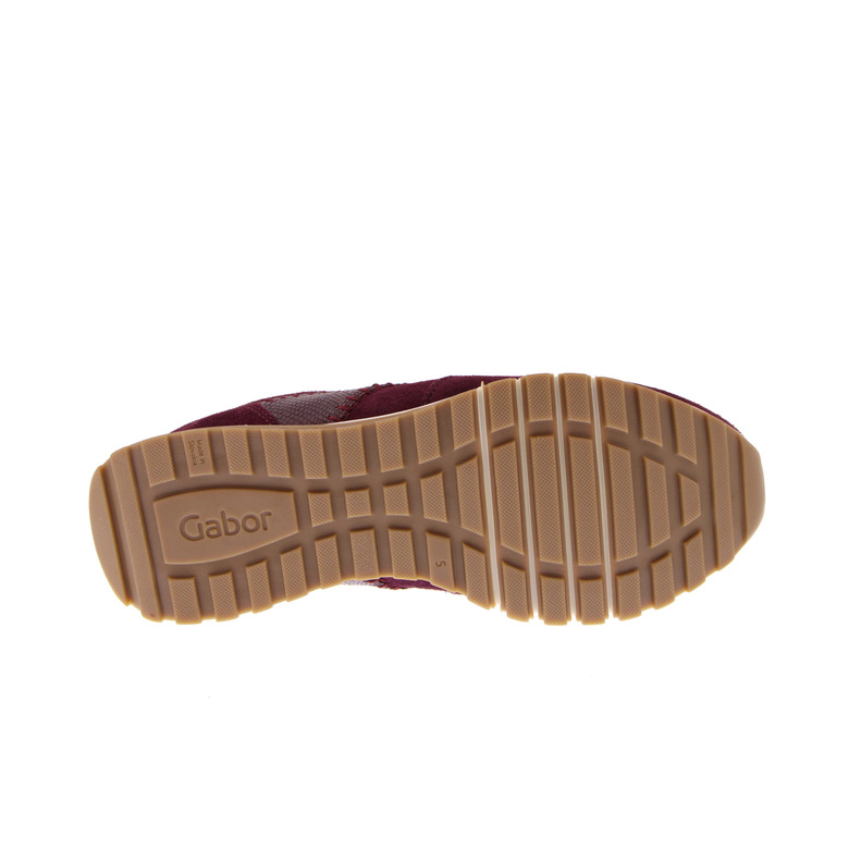 Gabor sneakers bordeaux 5