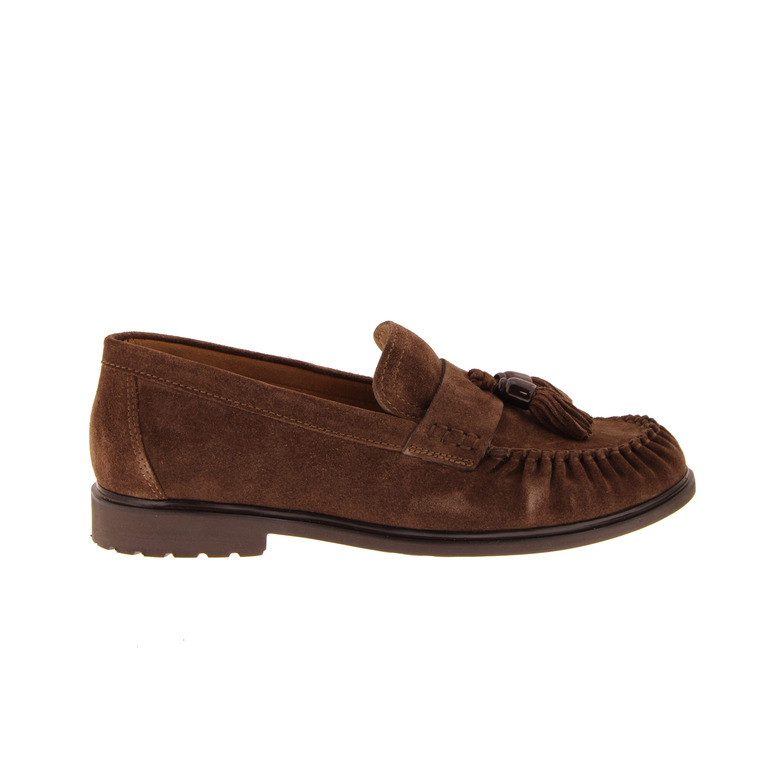 Gabor mocassins & loafers bruin 1