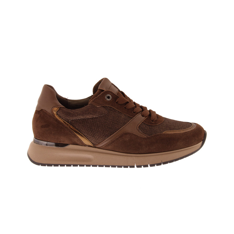 Gabor sneakers bruin 1