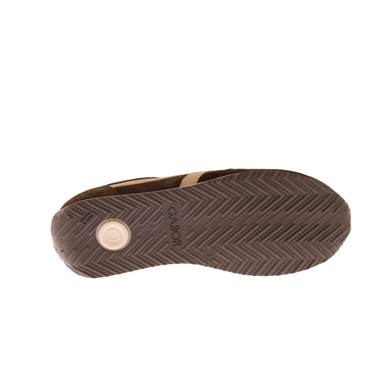 Gabor sneakers bruin 5