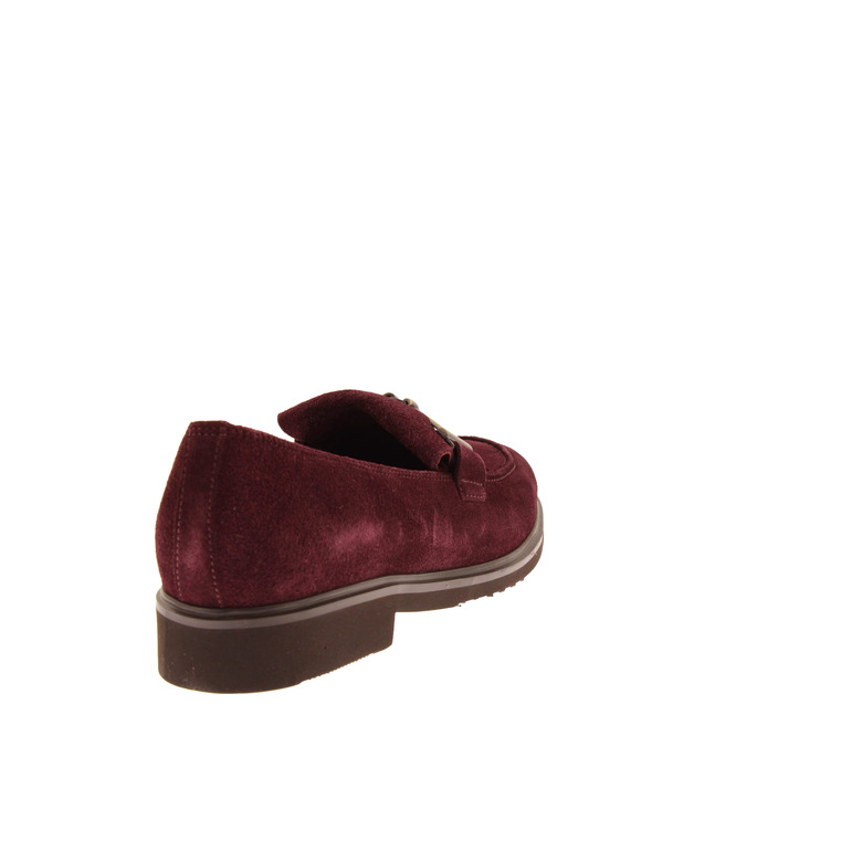 Gabor mocassins & loafers bordeaux 4