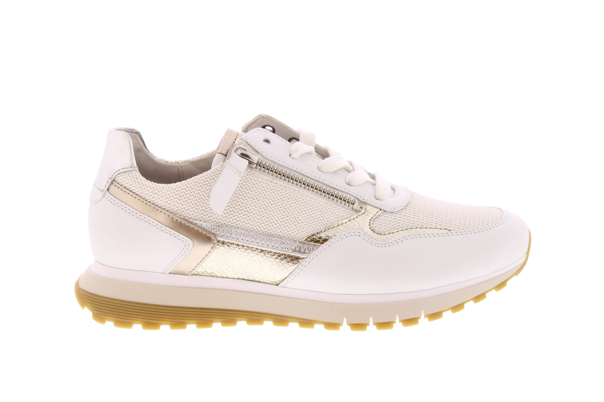 Gabor Schoenen Gabor Witte Laarsjes Witte Gabor Lage Sneakers 496